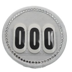 Runde stvnenumre hvide nuancer - Design Selv.