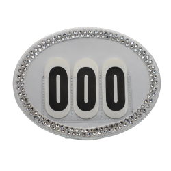 Ovale stvnenumre hvide nuancer - Design Selv.