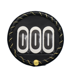 Runde stvnenumre sorte nuancer - Design Selv.