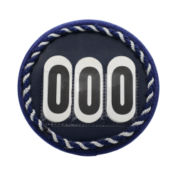 Runde stvnenumre bl nuancer - Design Selv.