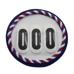 Runde stvnenumre hvide nuancer - Design Selv.