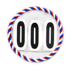 Runde stvnenumre hvide nuancer - Design Selv.