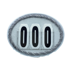 Ovale stvnenumre hvide nuancer - Design Selv.