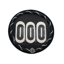 Runde stvnenumre sorte nuancer - Design Selv.