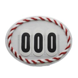 Ovale stvnenumre hvide nuancer - Design Selv.