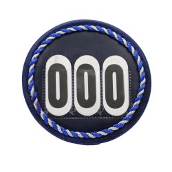 Runde stvnenumre bl nuancer - Design Selv.