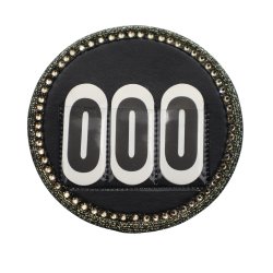 Runde stvnenumre brune nuancer - Design Selv.