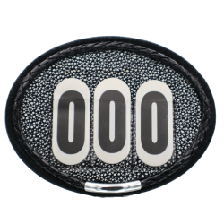 Ovale stvnenumre sorte nuancer - Design Selv.