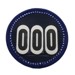 Runde stvnenumre bl nuancer - Design Selv.