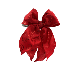 Rd halesljfe m/dekorative hjerter