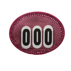 Ovale stvnenumre rde nuancer - Design Selv.