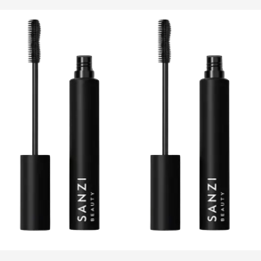 Sanzi Beauty 2 x Mascara Extra Volume Carbon Black With Eyelash Serum 6 ml