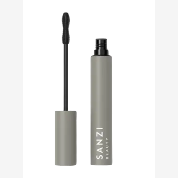 Sanzi Beauty Mascara Volume &amp; Curl Black with lash serum 6 ml
