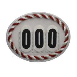 Ovale stvnenumre hvide nuancer - Design Selv.