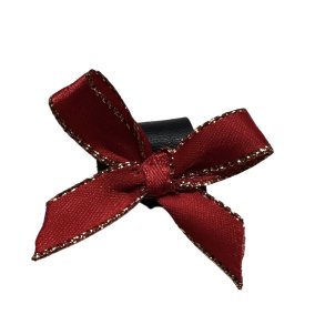 Rd Pandesljfe med diskret guldkant