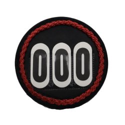 Runde stvnenumre sorte nuancer - Design Selv.