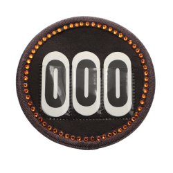 Runde stvnenumre brune nuancer - Design Selv.