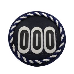 Runde stvnenumre bl nuancer - Design Selv.