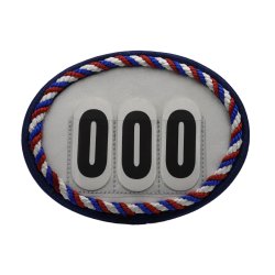 Ovale stvnenumre hvide nuancer - Design Selv.