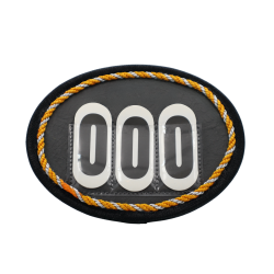 Ovale stvnenumre gr nuancer - Design Selv.