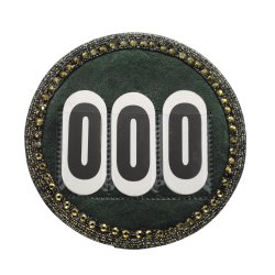 Runde stvnenumre grnne nuancer - Design Selv.