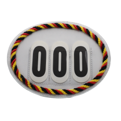 Ovale stvnenumre hvide nuancer - Design Selv.