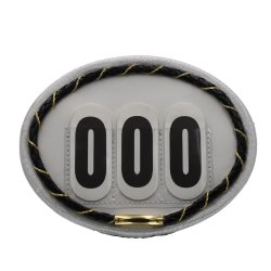 Ovale stvnenumre hvide nuancer - Design Selv.